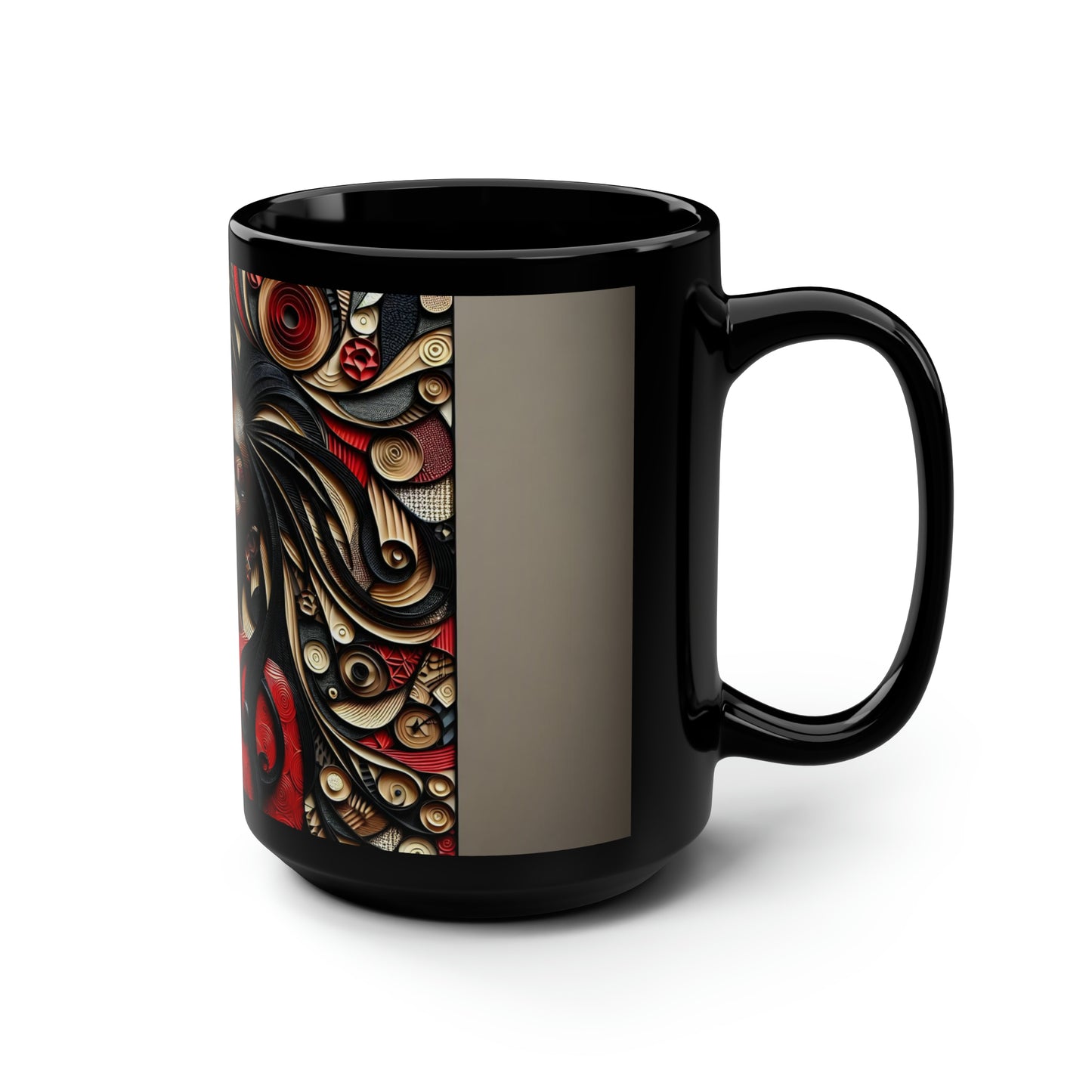 Black Mug, 15oz