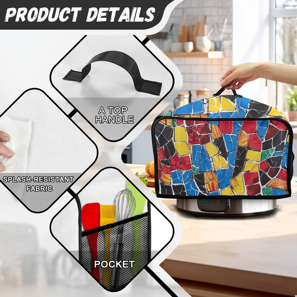 Elegant Adinkra-Inspired Fabric Collection -Slow Cooker - #2022