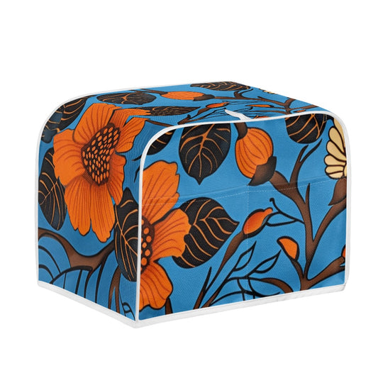 Elegant Adinkra-Inspired Fabric Collection -Toaster Cover - #2022