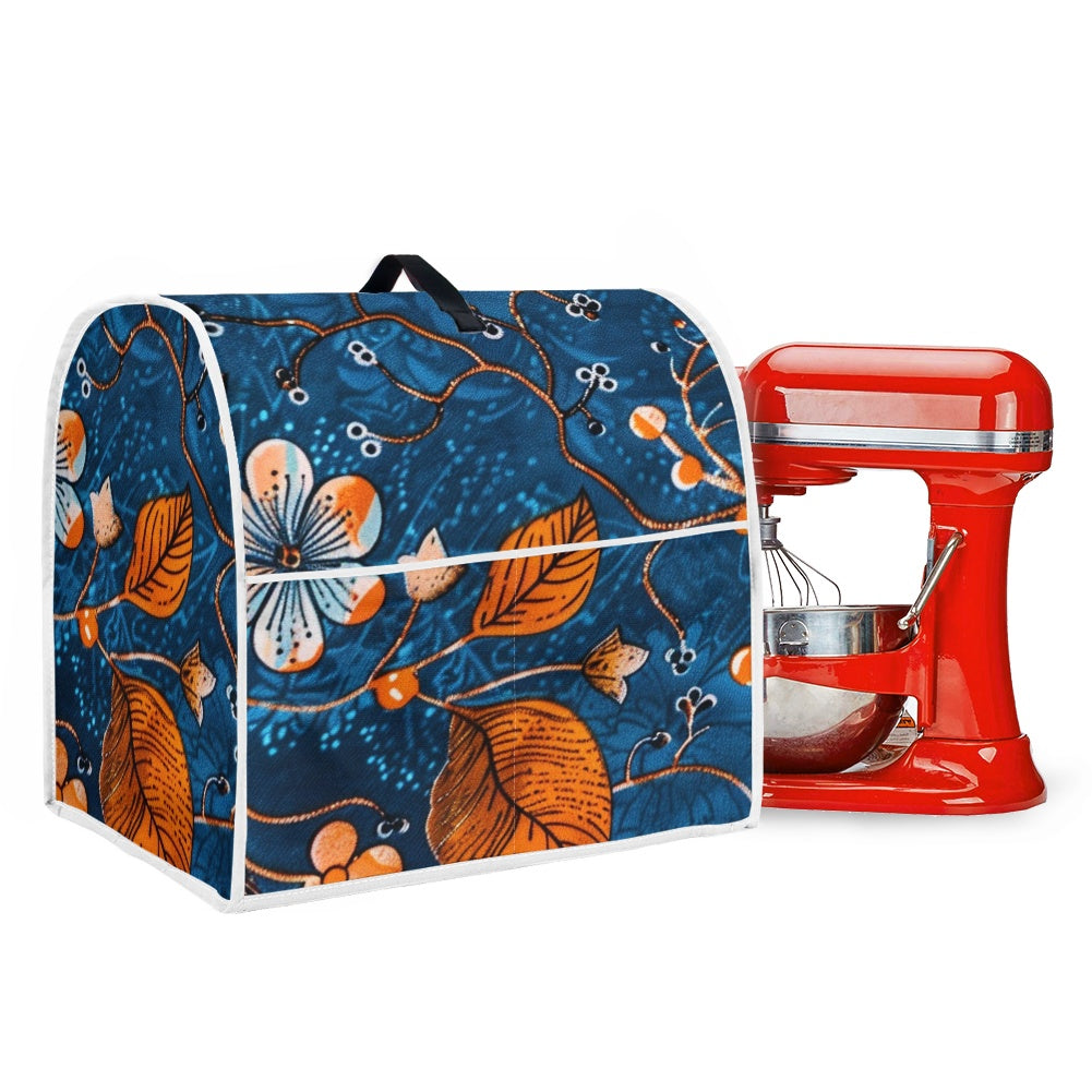 Mixer cover- Velvet's View - Elegant Adinkra-Inspired Fabric Collection