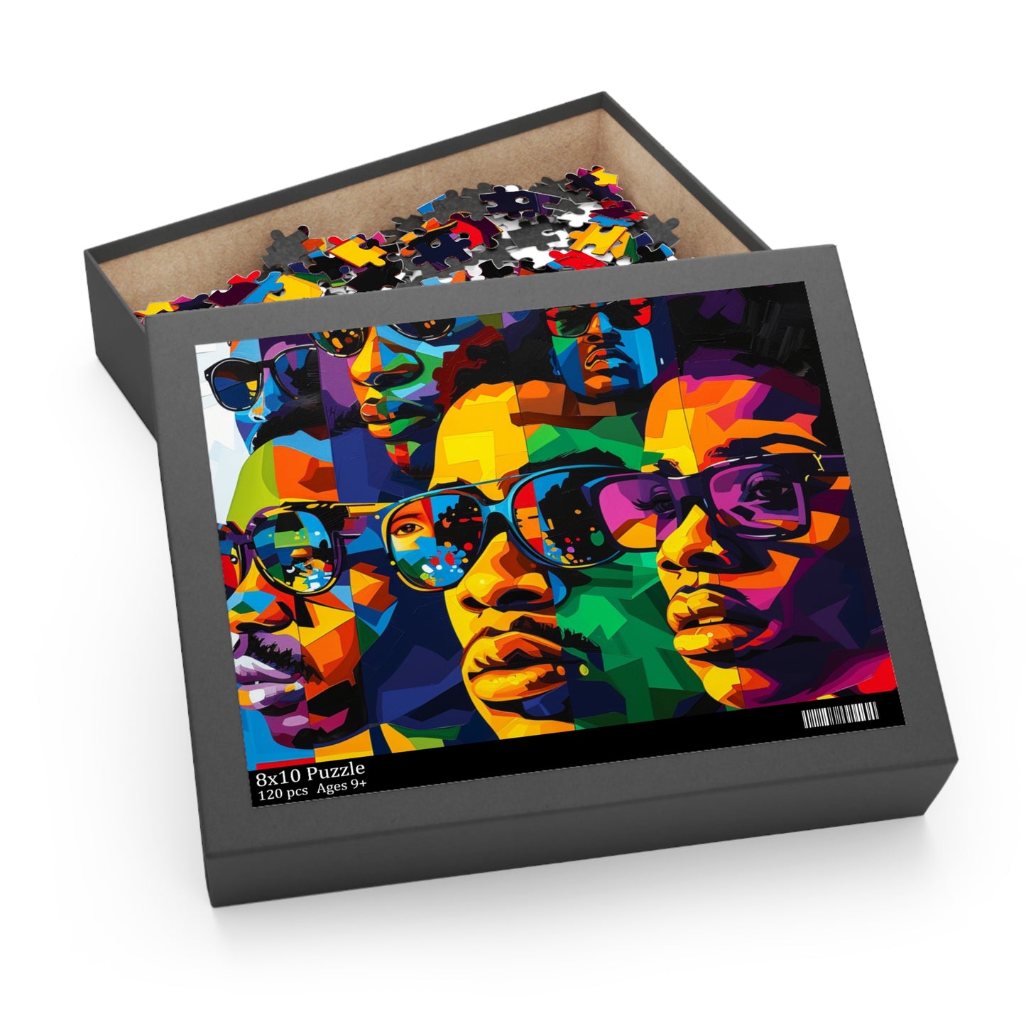 Puzzle - Black Girl Art - Velvet's View - (120, 252, 500-Piece)