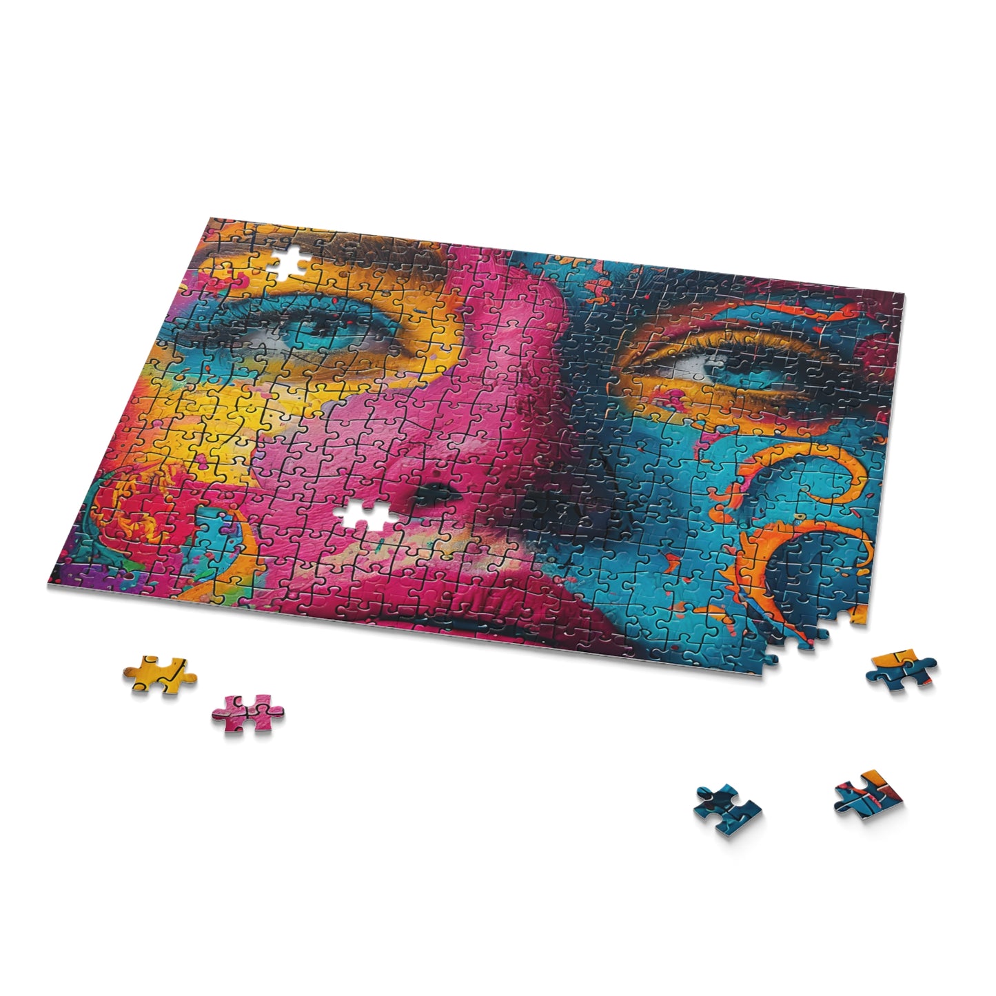 Puzzle - Black Girl Art - Velvet's View - (120, 252, 500-Piece)