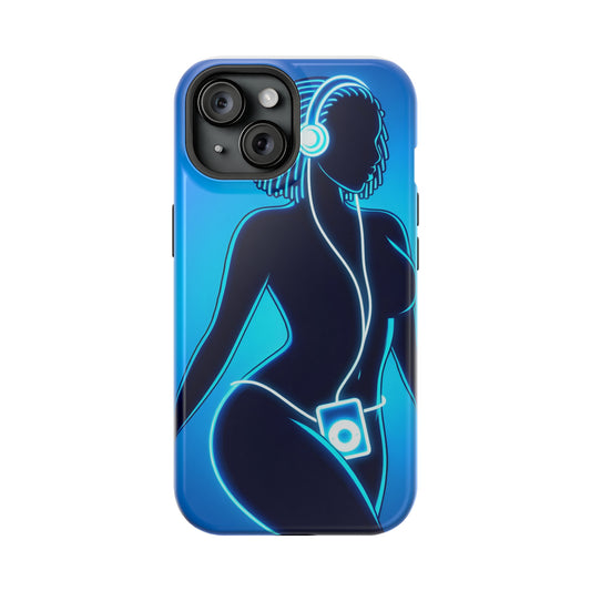 MagSafe Tough Phone Cases - Black Girl Art - Velvet's View