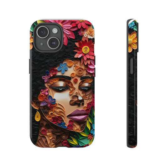 Tough Phone Cases - Black Girl Art - Velvet's