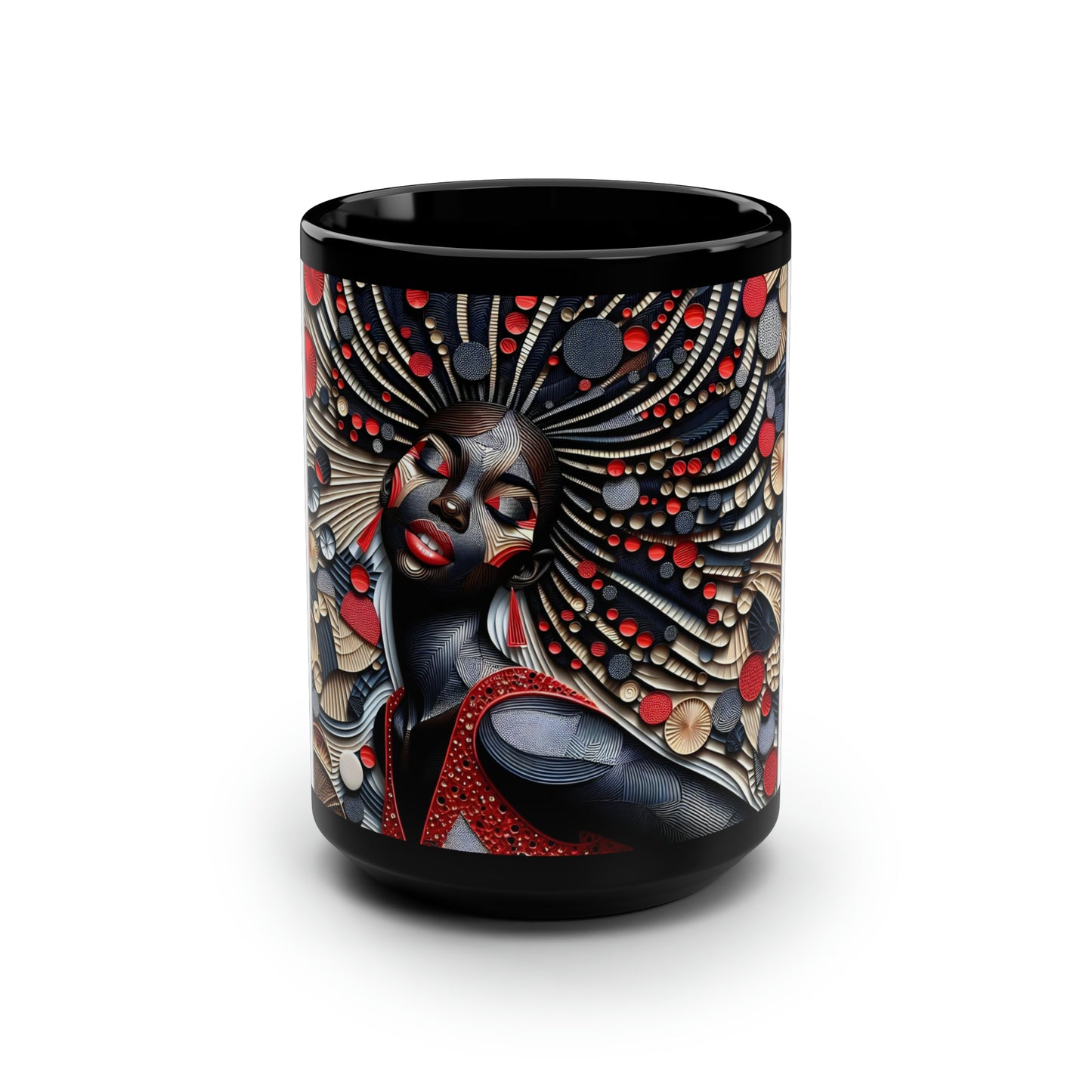 Black Mug, 15oz