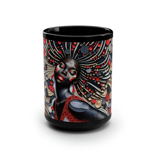 Black Mug, 15oz
