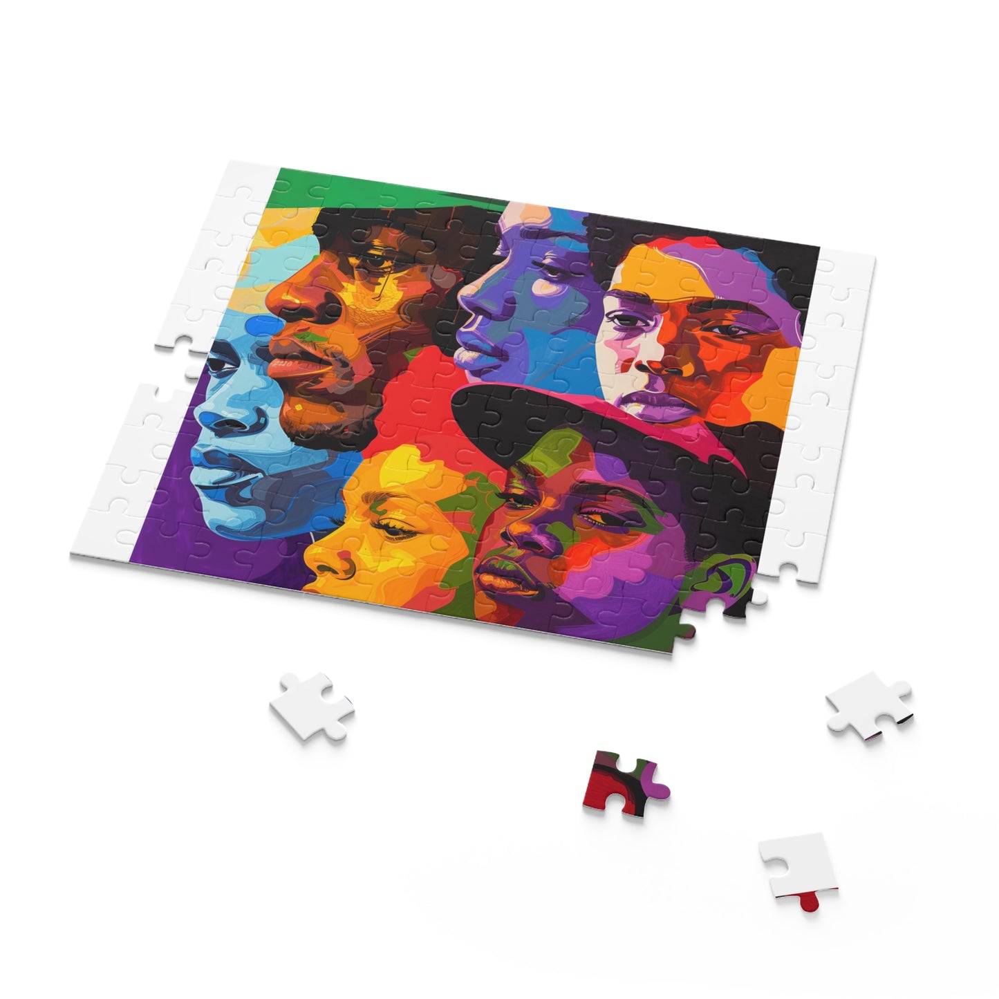 Puzzle - Black Girl Art - Velvet's View - (120, 252, 500-Piece)