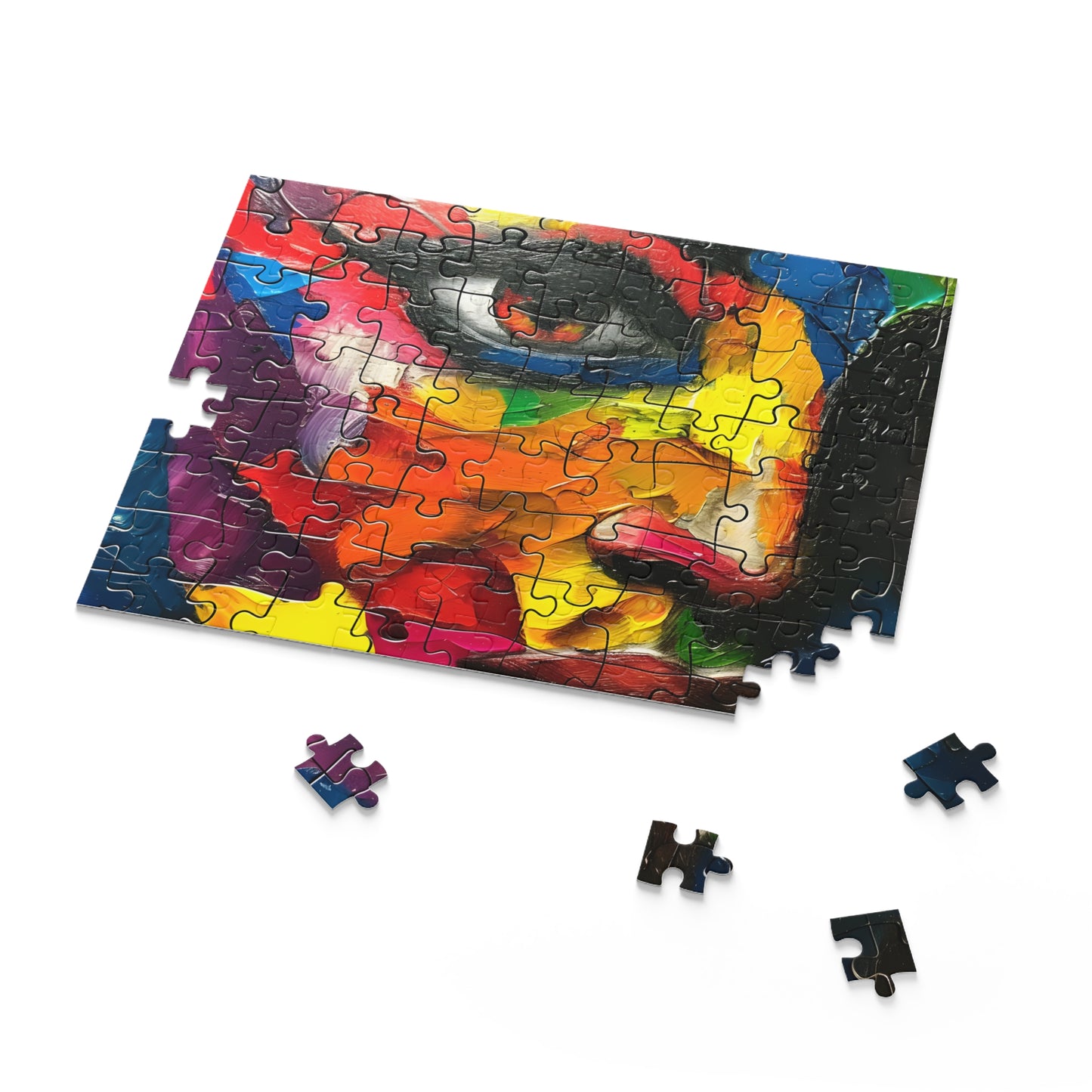 Puzzle - Black Girl Art - Velvet's View - (120, 252, 500-Piece)