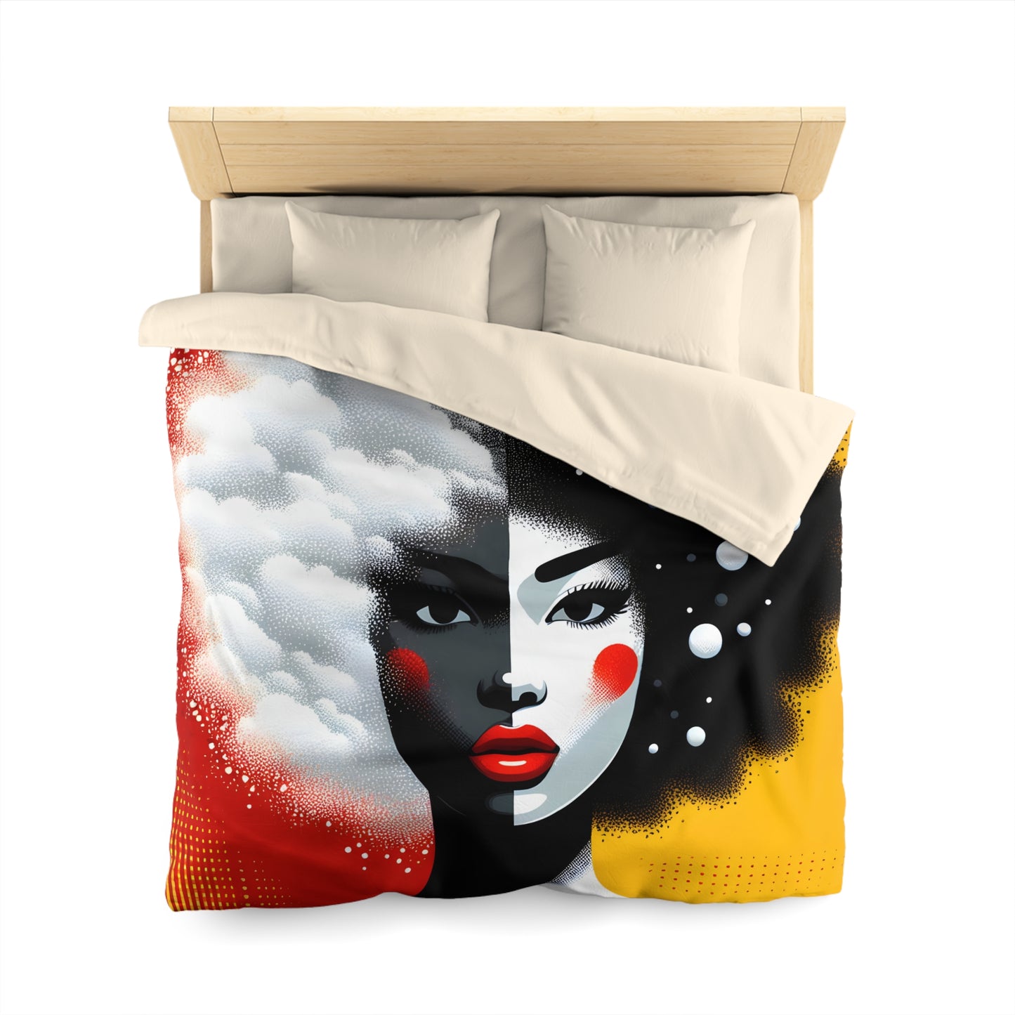 Microfiber Duvet Cover - Velvet's View - Vibrant Visions Collection