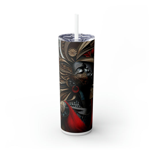 Skinny Tumbler with Straw, 20oz