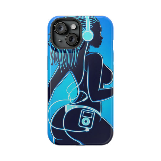 MagSafe Tough Phone Cases - Black Girl Art - Velvet's View