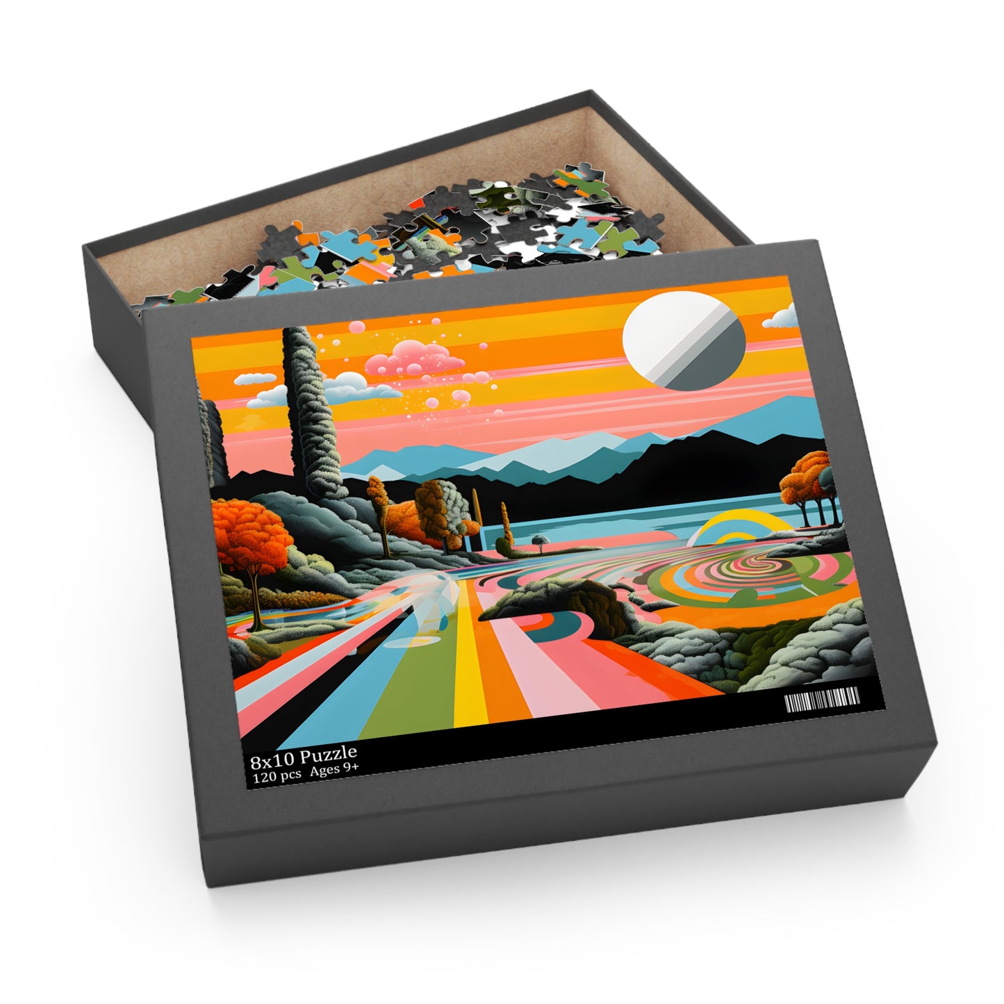 Puzzle - Black Girl Art - Velvet's View - (120, 252, 500-Piece)