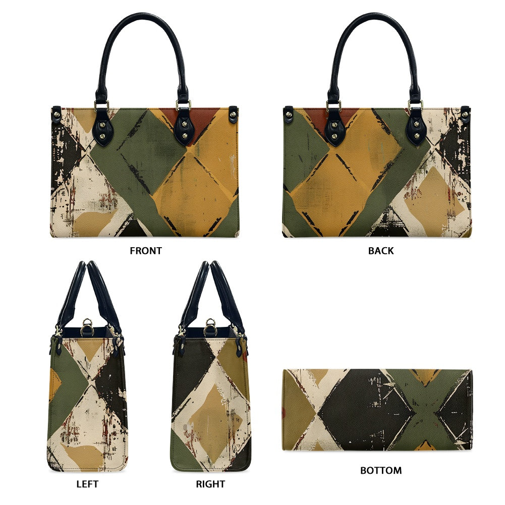 African Print Collection - Ladies PU Handbag - #2012