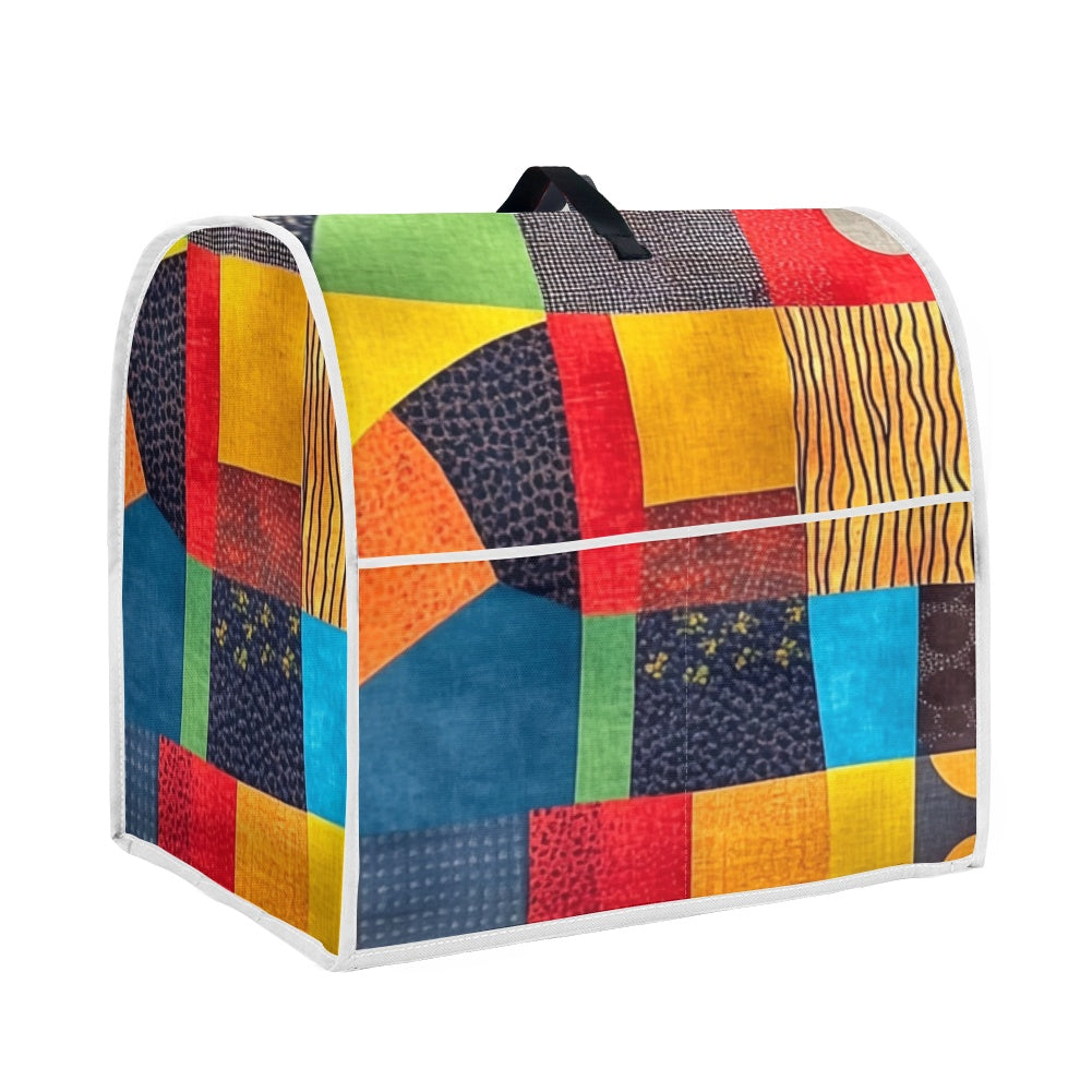 Mixer cover- Velvet's View - Elegant Adinkra-Inspired Fabric Collection