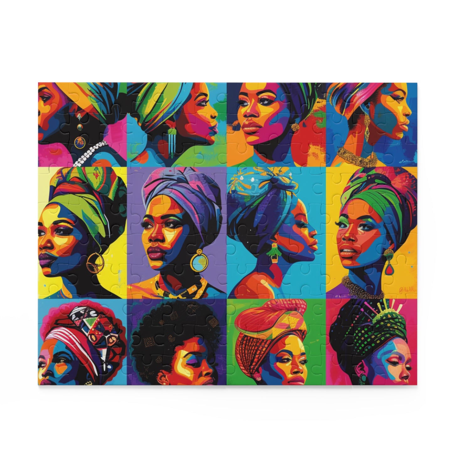 Puzzle - Black Girl Art - Velvet's View - (120, 252, 500-Piece)