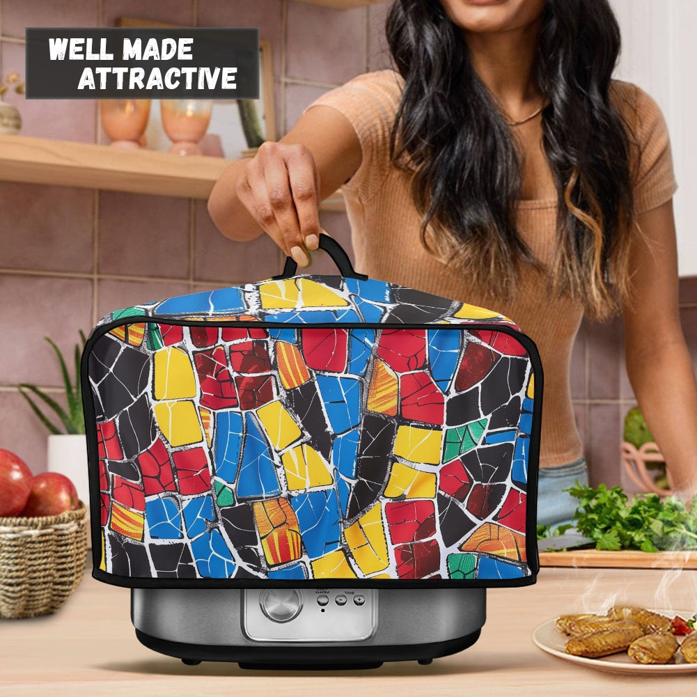 Elegant Adinkra-Inspired Fabric Collection -Slow Cooker - #2022