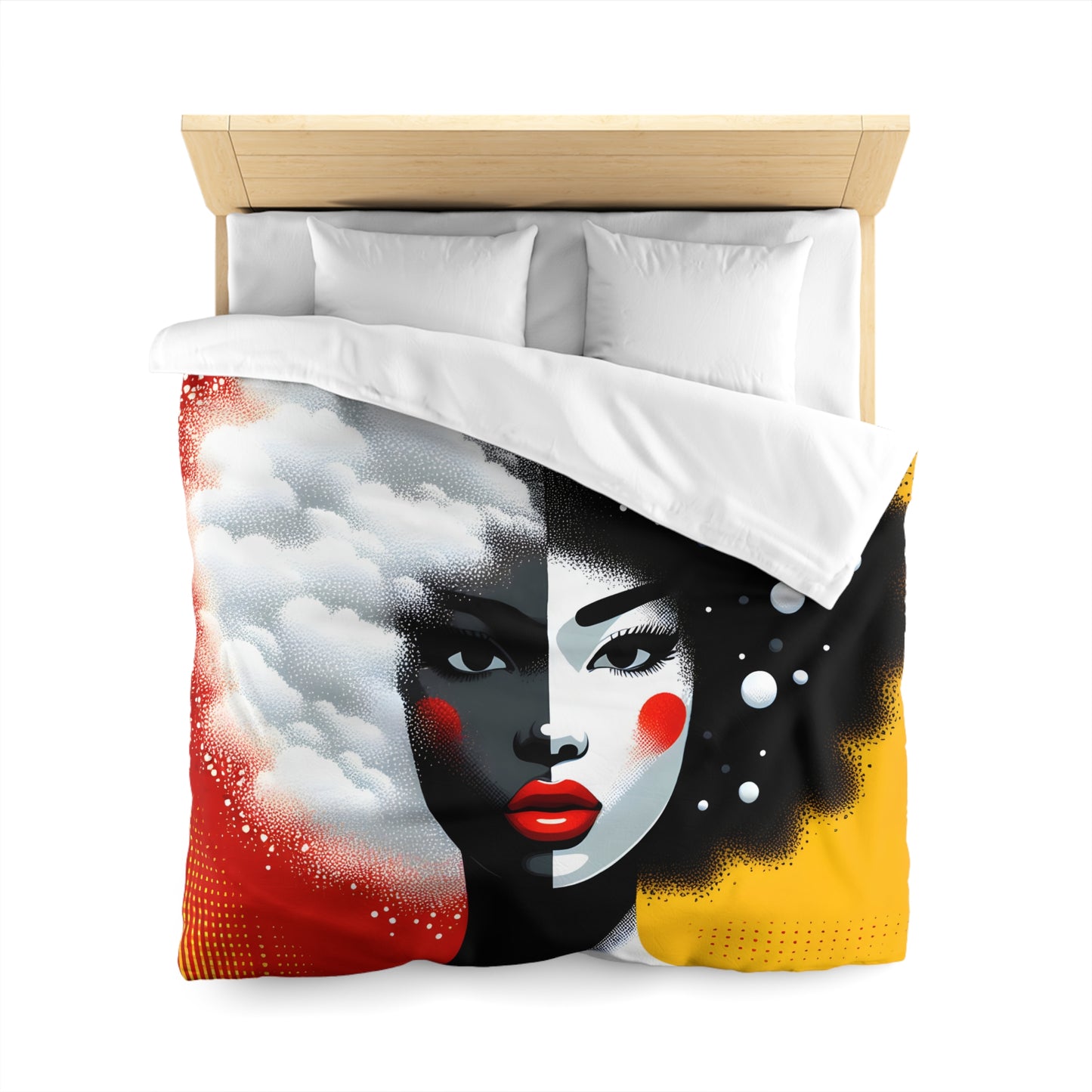 Microfiber Duvet Cover - Velvet's View - Vibrant Visions Collection