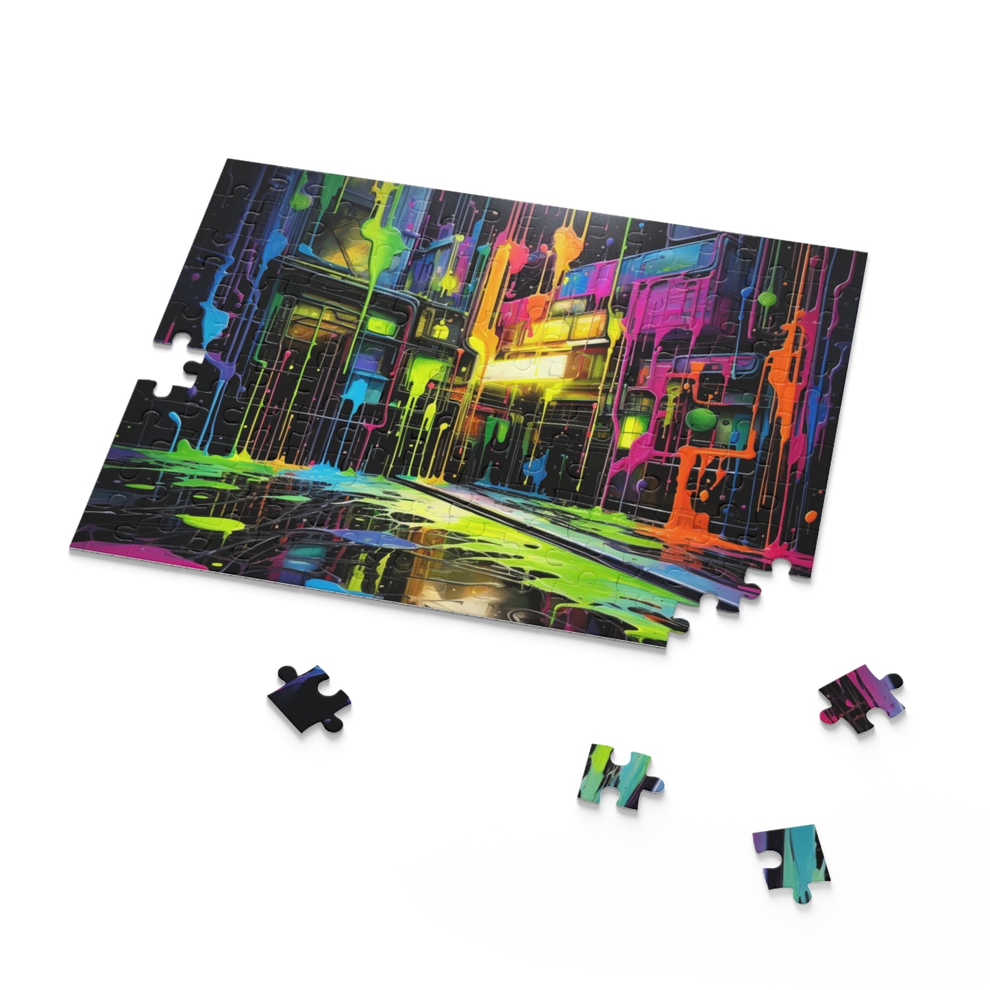 Puzzle - Black Girl Art - Velvet's View - (120, 252, 500-Piece)