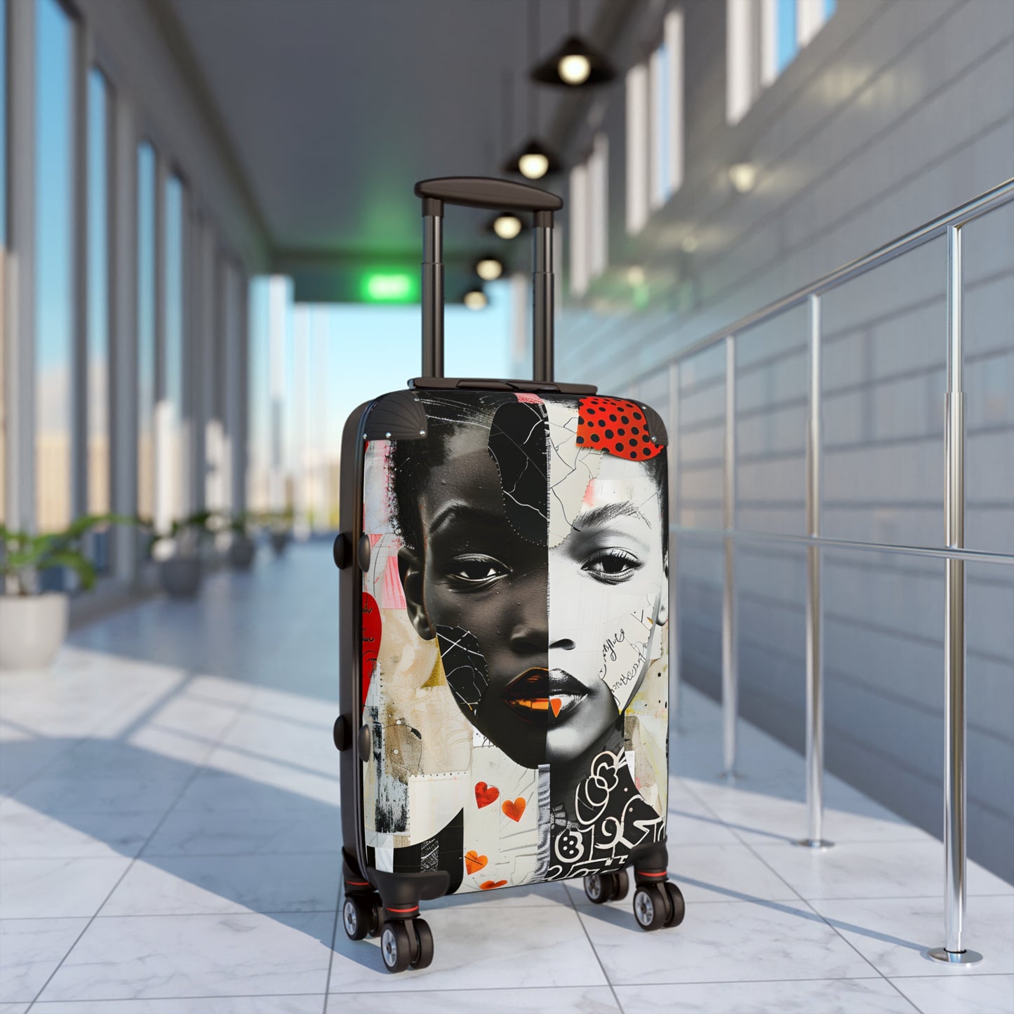 Heartfelt Reflections: Mixed Media Art Collection - Suitcase - #2019
