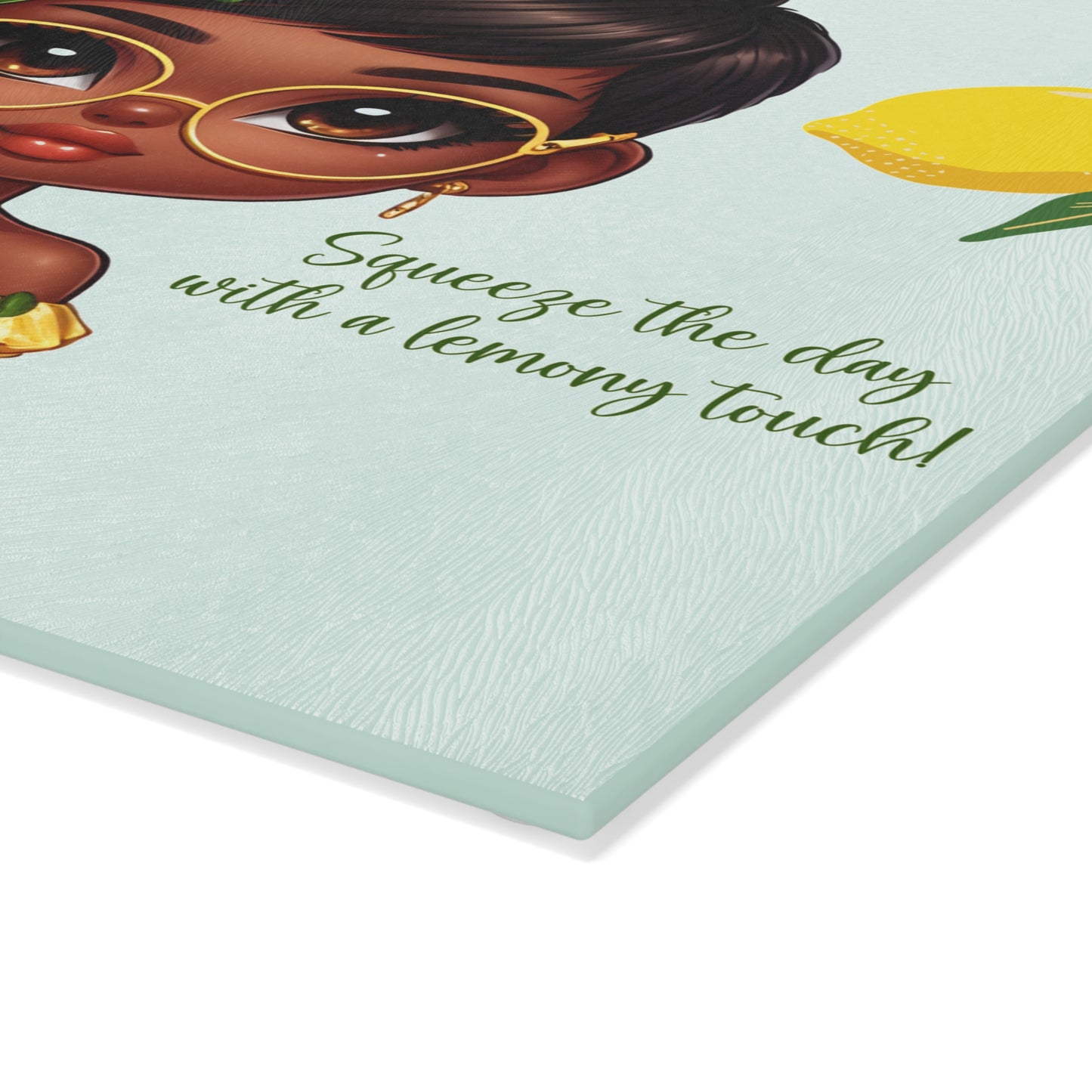 Glass Cutting Board - Velvet's View: The Lemon Delight Collection –2012