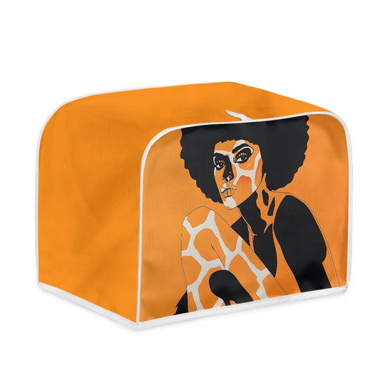 Toaster Cover - Velvet's View - Giraffe Essence - A Fusion of Nature and Elegance Collection