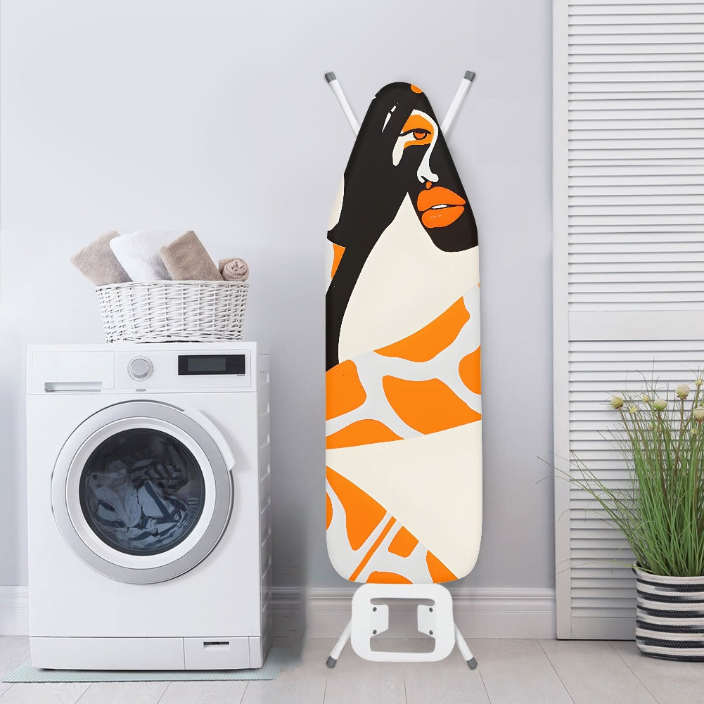 Ironing Board Cover - Velvet's View - Giraffe Essence - A Fusion of Nature and Elegance Collection