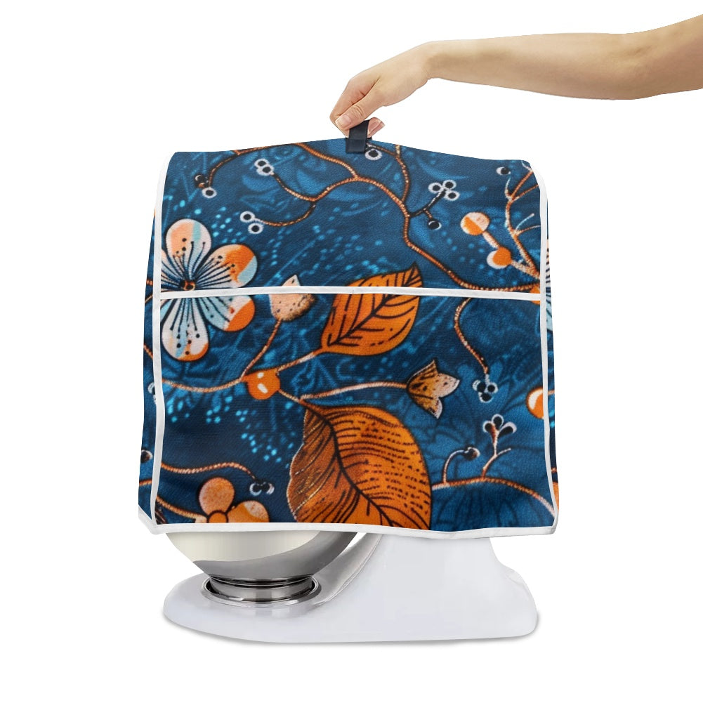 Mixer cover- Velvet's View - Elegant Adinkra-Inspired Fabric Collection