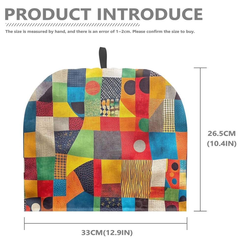 Cavcas Teapot Cover - Velvet's View - Elegant Adinkra-Inspired Fabric Collection -