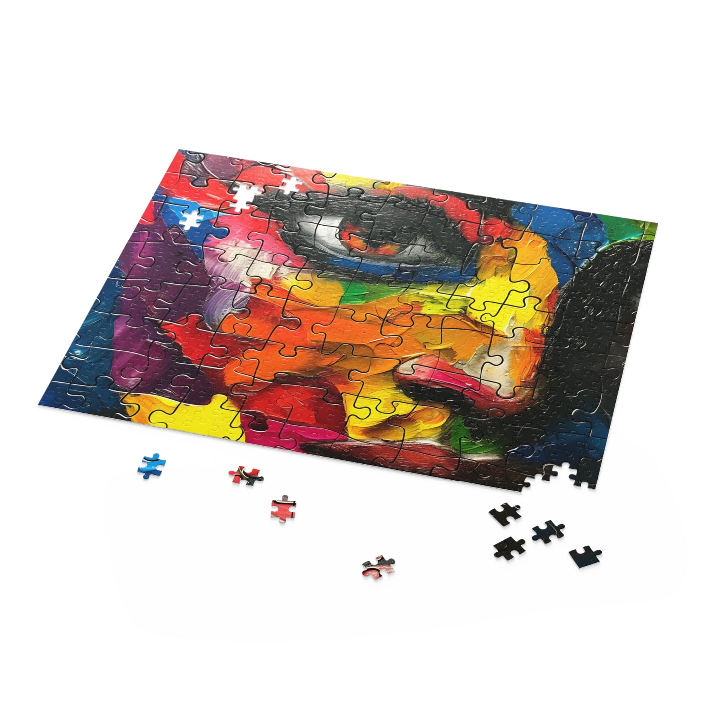 Puzzle - Black Girl Art - Velvet's View - (120, 252, 500-Piece)