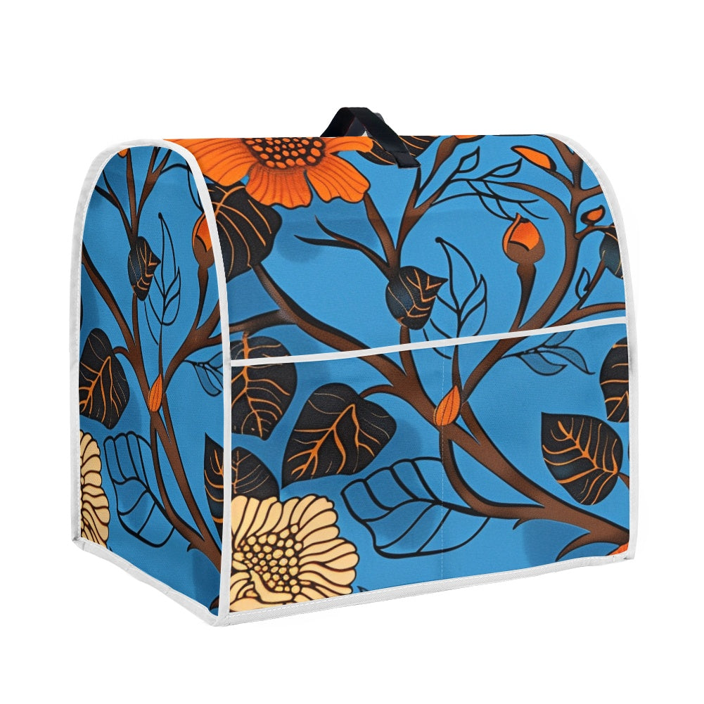 Mixer cover- Velvet's View - Elegant Adinkra-Inspired Fabric Collection