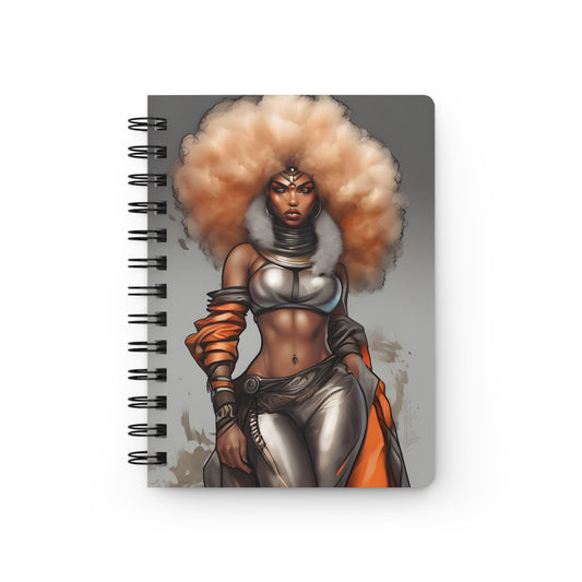 Afrofuturistic Warrior Queens Collection - Spiral Bound Journal - #2016