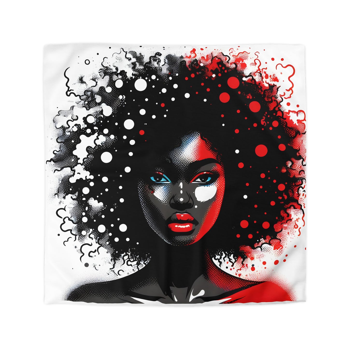 Microfiber Duvet Cover - Velvet's View - Vibrant Visions Collection