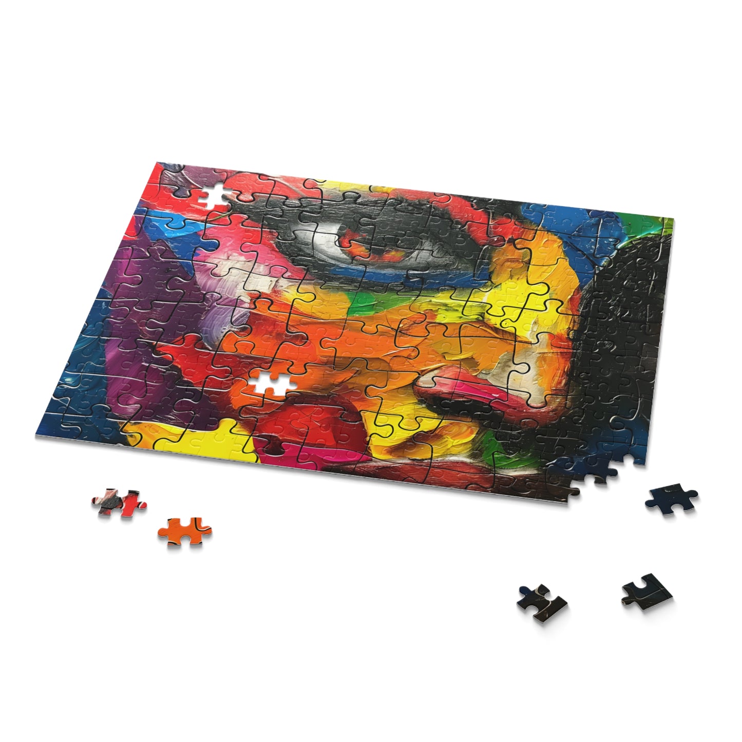 Puzzle - Black Girl Art - Velvet's View - (120, 252, 500-Piece)