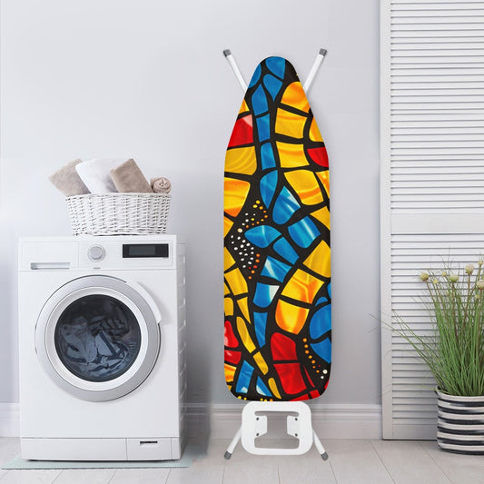 Ironing Board Cover - Velvet's View - Elegant Adinkra-Inspired Fabric Collection