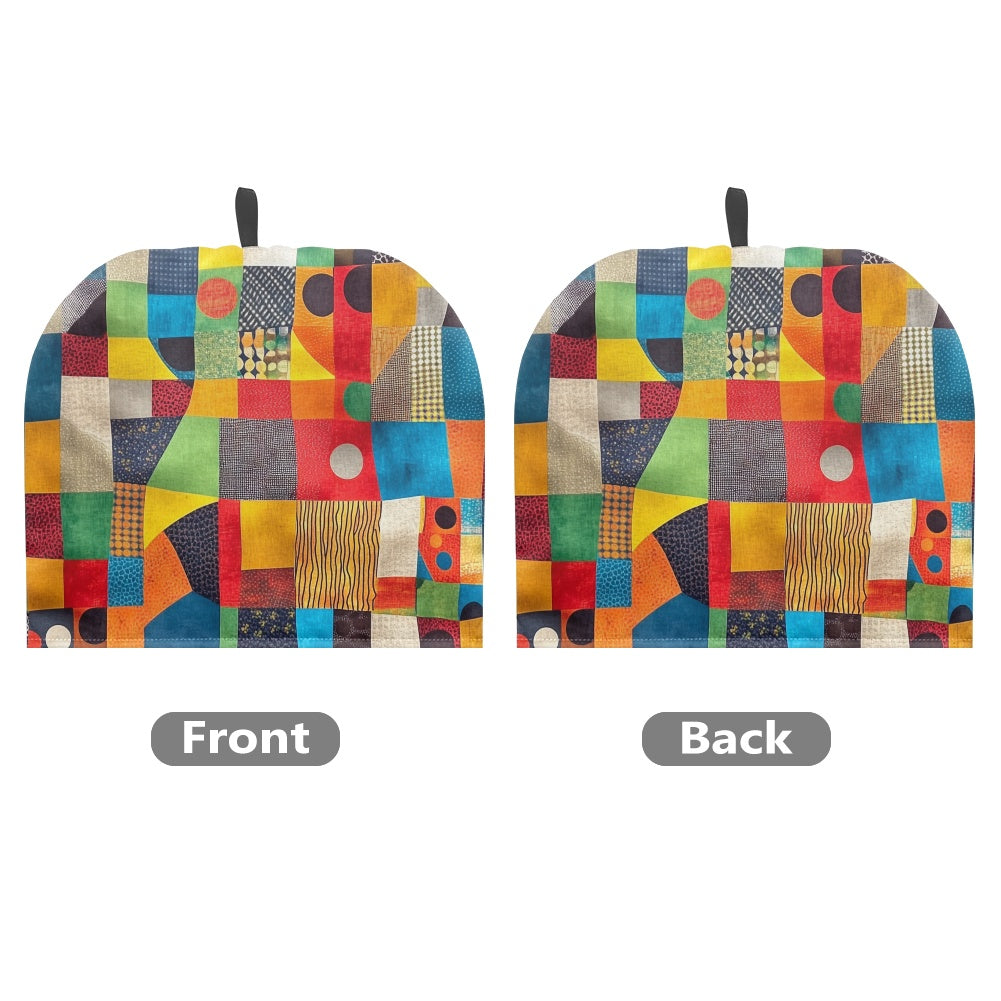 Cavcas Teapot Cover - Velvet's View - Elegant Adinkra-Inspired Fabric Collection -