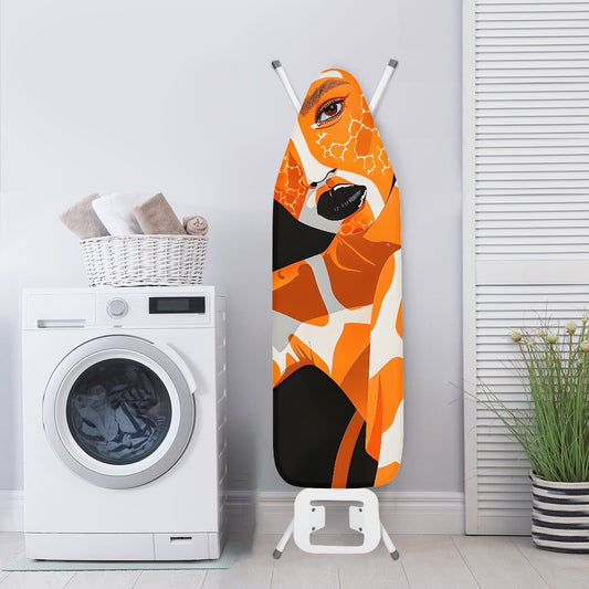 Ironing Board Cover - Velvet's View - Giraffe Essence - A Fusion of Nature and Elegance Collection