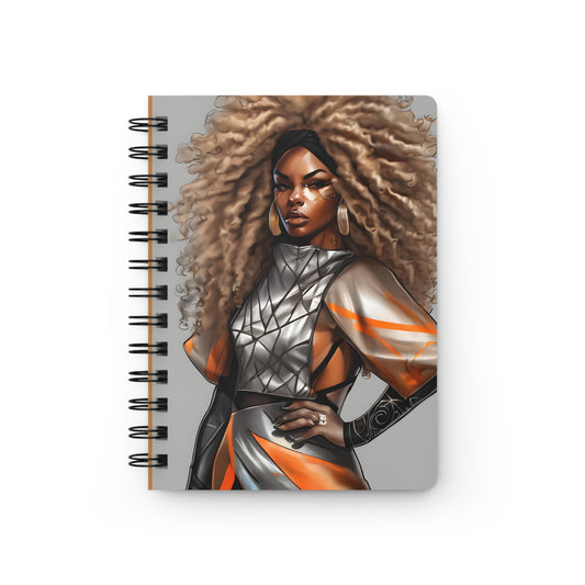 Afrofuturistic Warrior Queens Collection - Spiral Bound Journal - #207