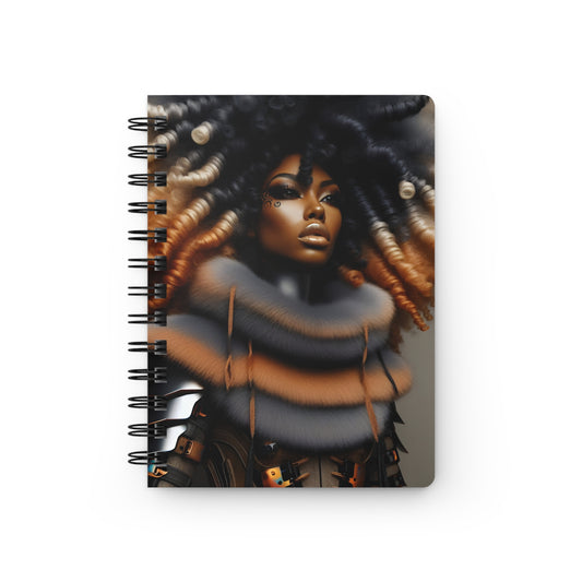 Afrofuturistic Warrior Queens Collection - Spiral Bound Journal - #2014