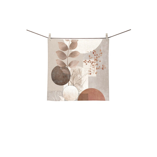 Rooted in Earth, Woven in Culture: Afrocentric Decor Inspired by Textiles, Texture & Legacy - Square Towel 13“x13” - 214471