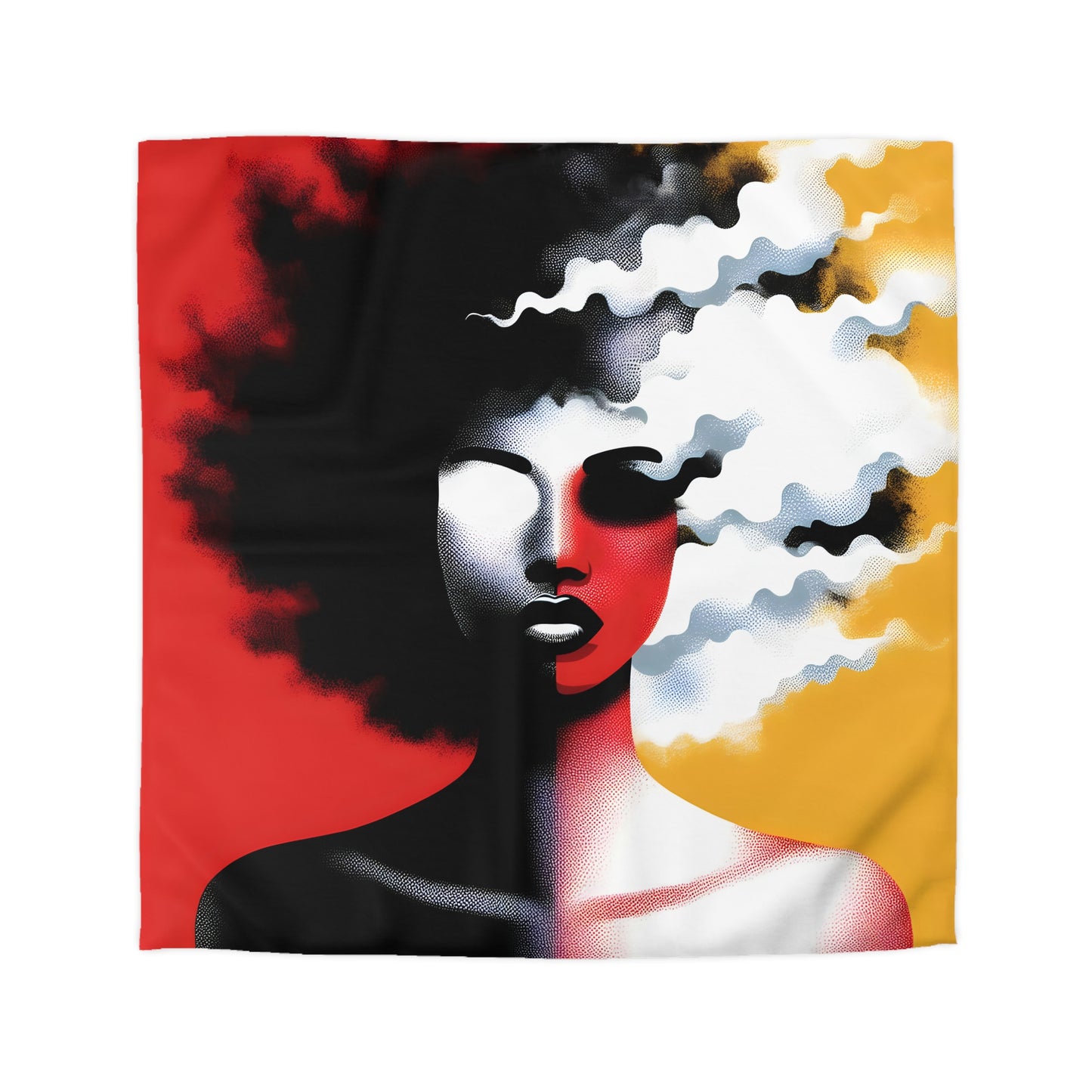 Microfiber Duvet Cover - Velvet's View - Vibrant Visions Collection