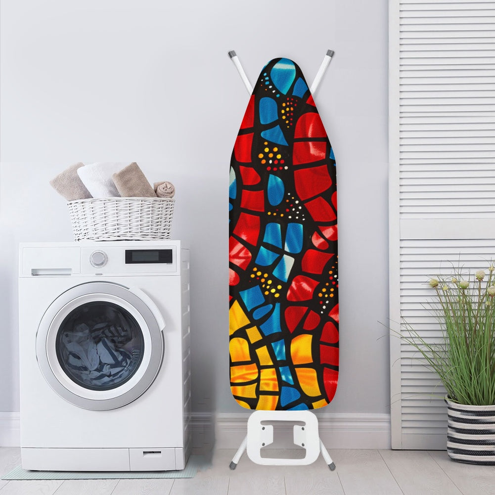 Ironing Board Cover - Velvet's View - Elegant Adinkra-Inspired Fabric Collection