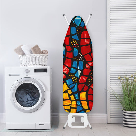 Ironing Board Cover - Velvet's View - Elegant Adinkra-Inspired Fabric Collection
