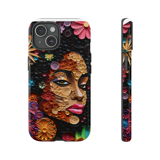 Tough Phone Cases - Black Girl Art - Velvet's