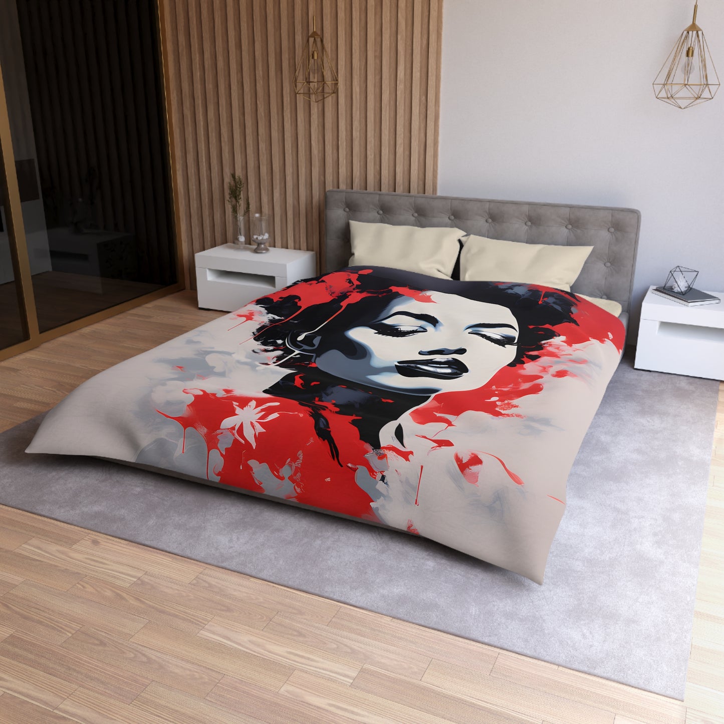 Microfiber Duvet Cover - Velvet's View - Vibrant Visions Collection