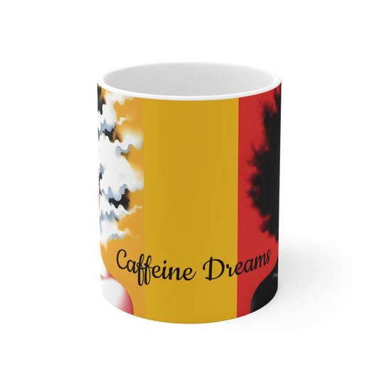 Mug Collection - Black Girl Art - Velvet's View - Vibrant Visions Collection
