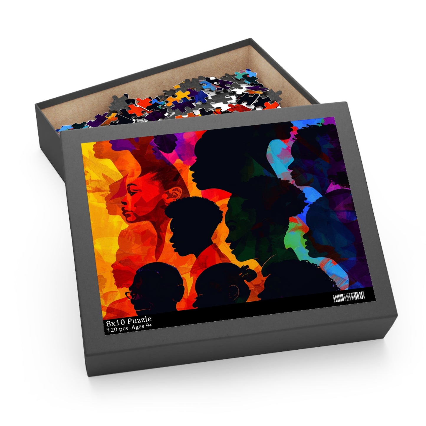 Puzzle - Black Girl Art - Velvet's View - (120, 252, 500-Piece)
