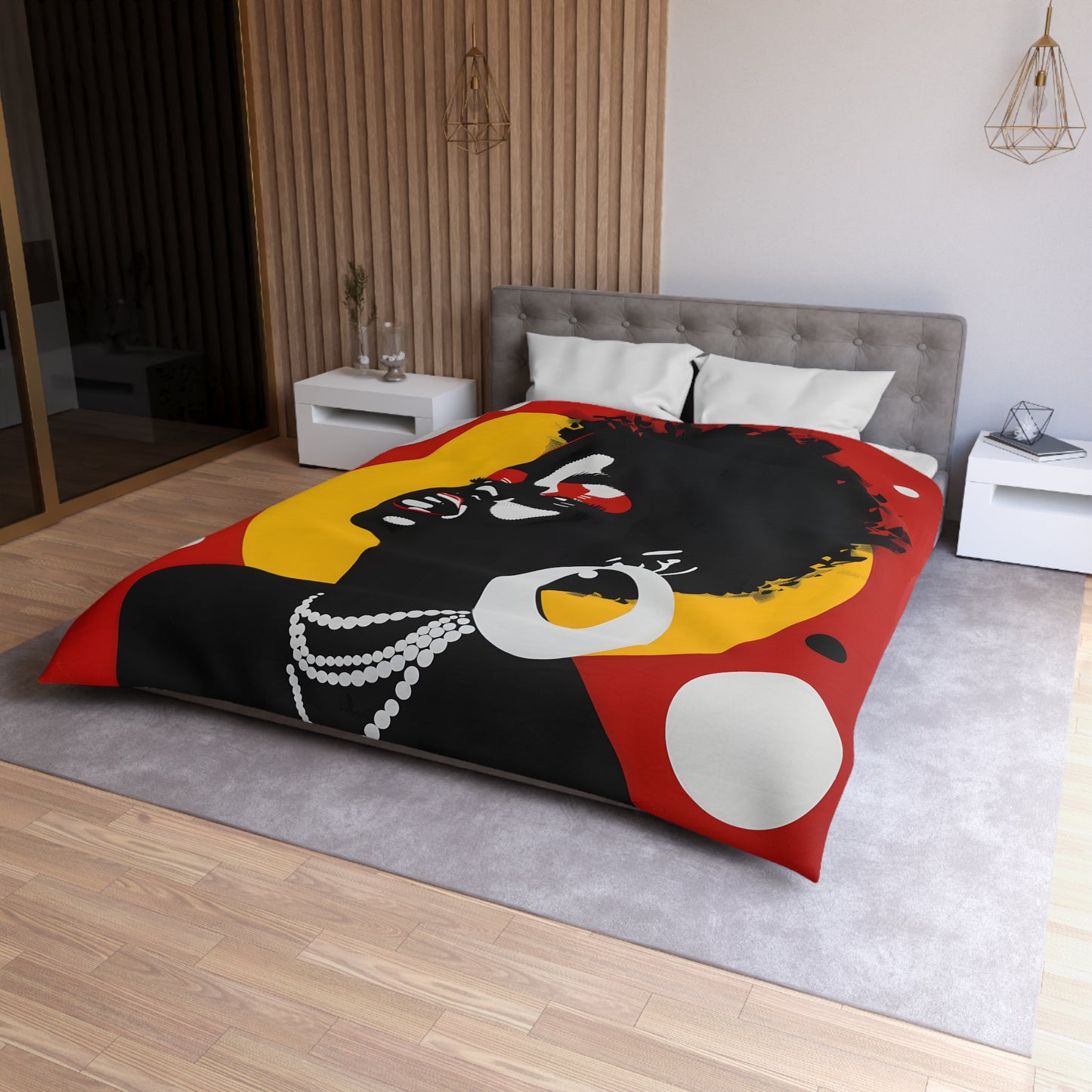 Microfiber Duvet Cover - Velvet's View - Vibrant Visions Collection