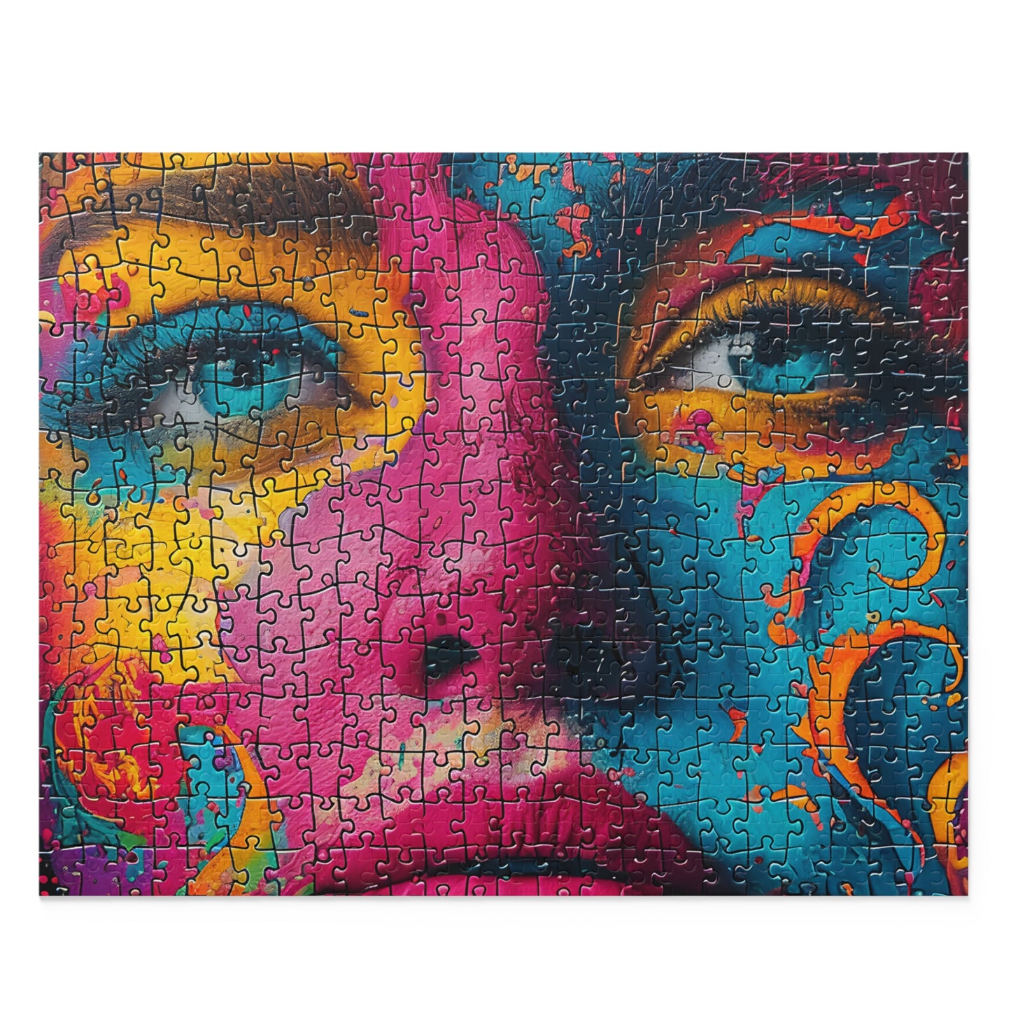 Puzzle - Black Girl Art - Velvet's View - (120, 252, 500-Piece)