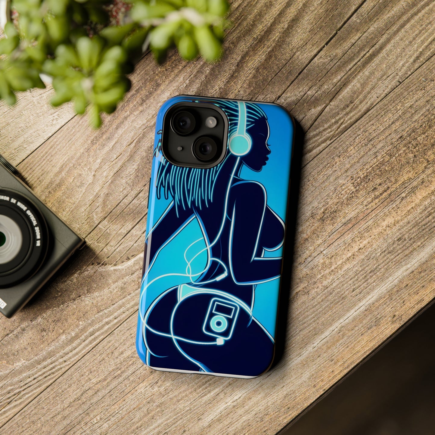 MagSafe Tough Phone Cases - Black Girl Art - Velvet's View