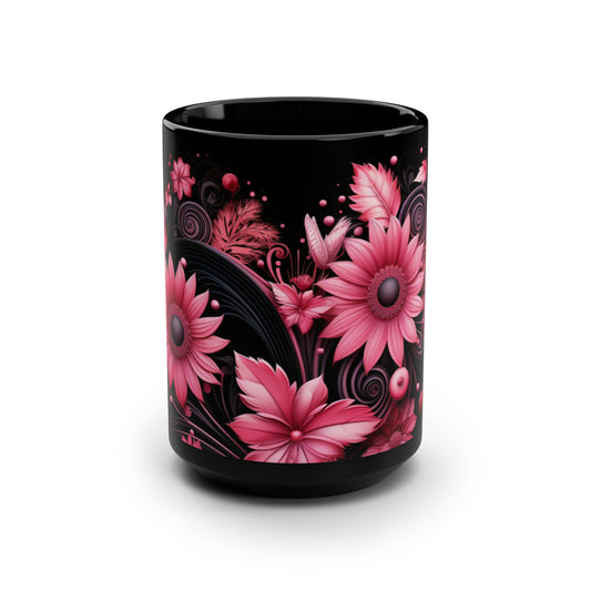 Black Mug, 15oz